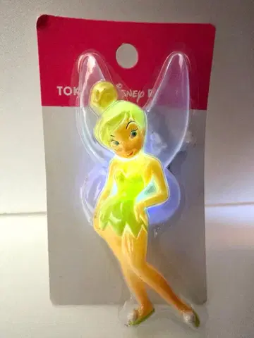 빛나는 팅커벨 라이팅 배지 도쿄 디즈니랜드 레어