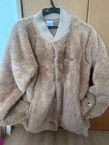 Champion 보아 플리스 자켓