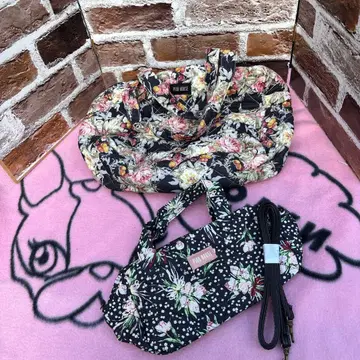 PINK HOUSE 플로럴 토트백 2점