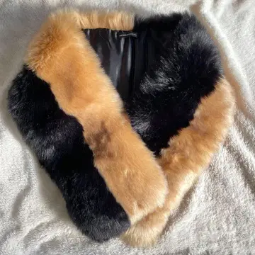 퍼 숄 바이컬러 성인식 키즈 머플러