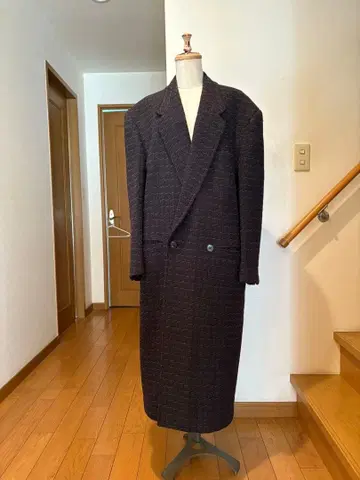 잔니 베르사체 남성용 롱 코트