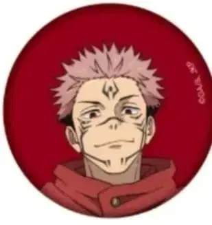 주술회전 양면 보강 캔뱃지