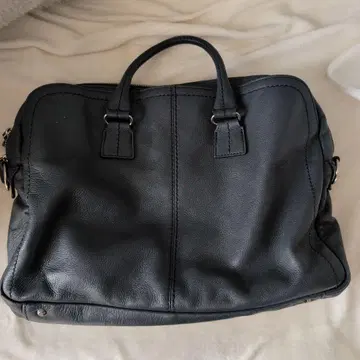 츠치야 가방 가죽 비즈니스 백 그레이