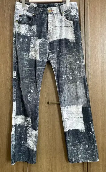 장 폴 고티에 고티에 코듀로이 올 패턴 팬츠