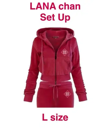 lana 벨로아 후드 부착 셋업