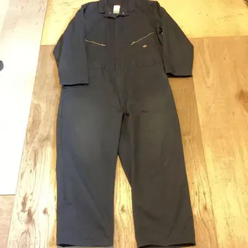 Dickies 블랙 츠나기 작업복 긴팔 XL