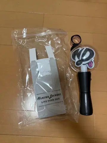 나니와단시 응원봉 BONBON VOYAGE 털실 방울 은색 테이프 포함