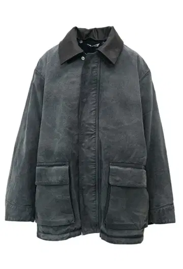 오라리 AURALEE 25AW COTTONDUCK BLOUSON 블랙 4