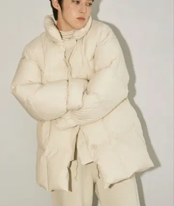 todayful 다운 자켓 38 아이보리