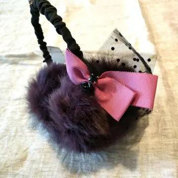 안나수이 귀도리 미사용 택 포함 귀마개