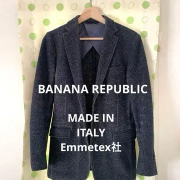 BANANA REPUBLIC 다크 그레이 자켓 이탈리아 Emmetex