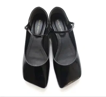 플랫 밸리 슈즈 새상품급 블랙