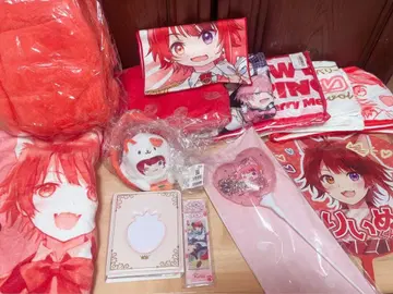 리이누군 머리띠 타월 복권 콜렉션 카드 파일 부채 스틱 벌룬