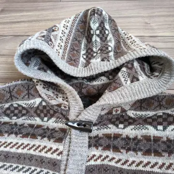 [ 새상품 ] 니트 베스트 후드티 L