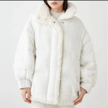 스나이델 트위드 다운 SNIDEL