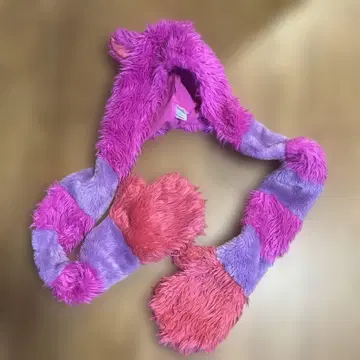 체셔 고양이 머플러 머리띠