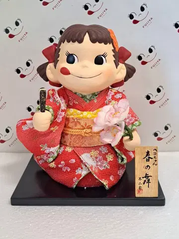 봄의 춤 기모노 캐릭터 인형