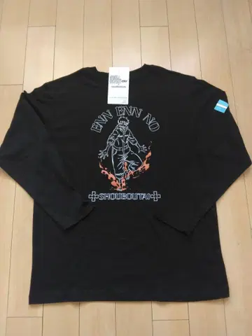 [  x WORKMAN 콜라보 긴팔T셔츠 L 블랙 새상품 ]