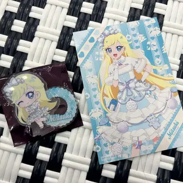 아이프리 미츠키 미니 캐릭터 아크릴 스탠드 특전 엽서 POP UP