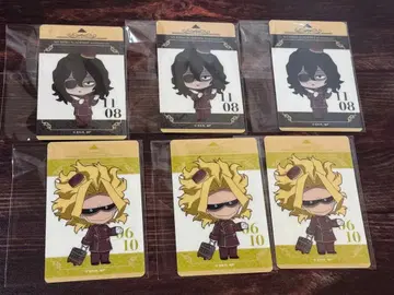 애니메이트 카페 아이자와 올마이트 플레이트 카드