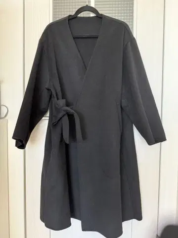 UNIQLO 띠어리 코트 M 블랙 블랙