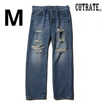 CUTRATE USED DENIM PANTS 데미지 데님 팬츠