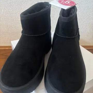 미사용 새상품급 힐 통굽 어그 부츠 23 L