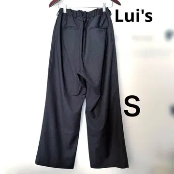 Lui's 루이스 턱 와이드 팬츠 일본제 그레이