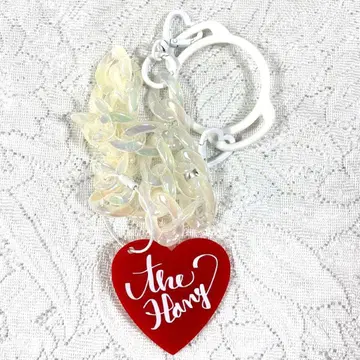 허니 비쥬 체인 보틀 홀더 화이트