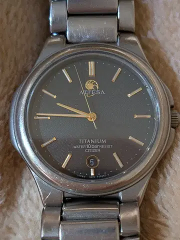[ 새상품급 ] CITIZEN ATTESA 내자성 초경량 티타늄