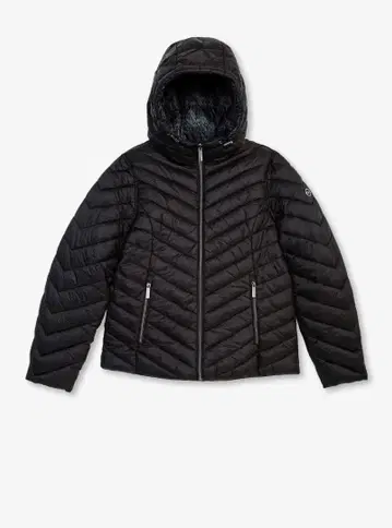 [ 미사용 ] 마이클코어스 리버서블 다운 코트