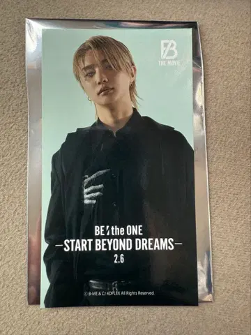 BE:FIRST 준논 BE:the ONE 무비티켓 구매 혜택 스티커