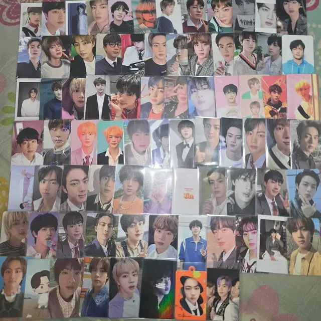 방탄소년단 포카 일괄 김남준 김석진 민윤기 정호석 박지민 김태형 전정국