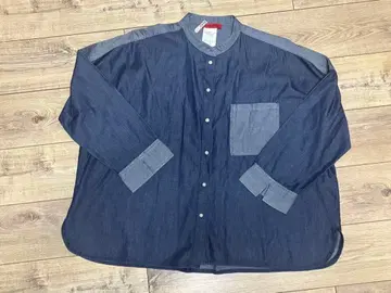 MAX&Co. 다크 블루 긴팔 셔츠 38