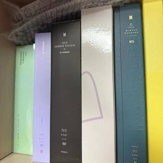 방탄소년단 윈터패키지/썸머패키지/시즌그리팅 판매