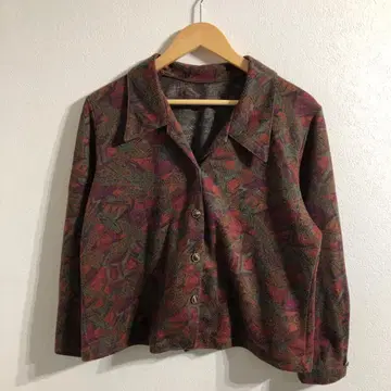 다색 캐주얼 자켓