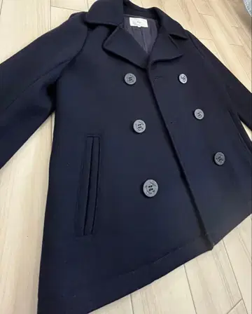 쉽스 피 코트 사이즈 M 네이비