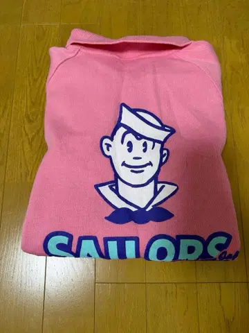 SAILORS 카라 부착 트레이닝복 핑크
