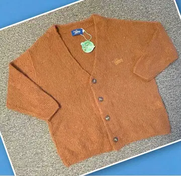 Reboz 브라운 V넥 가디건 M 브라운 따뜻한 새상품