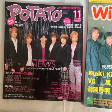 POTATO & Wink up 잡지 세트 2008년