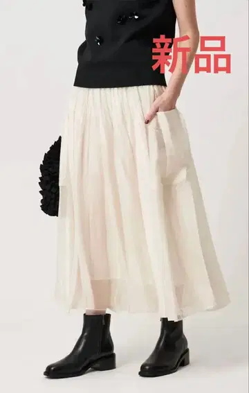 [ 미사용 새상품 ] UNITEDARROWS 오간자 스커트