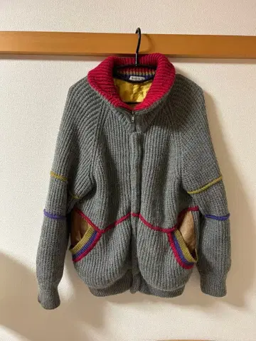 이탈리아제 니트 크레이지 패턴