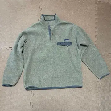 Patagonia 신틸라 스냅T 올리브색