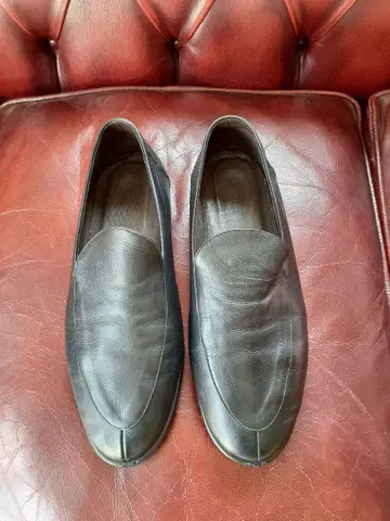 AURALEE 가죽 신발 27.5