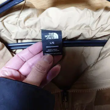 THE NORTH FACE 후드 부착 다운 자켓 L