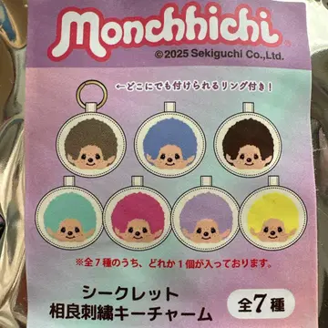 몽치치 시크릿 사가라 자수 키 참 4개 세트