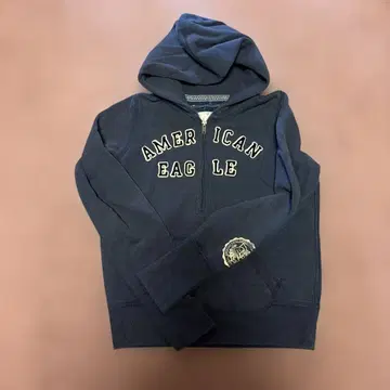 AMERICAN EAGLE 네이비 후드티와 플레어 팬츠 세트 S