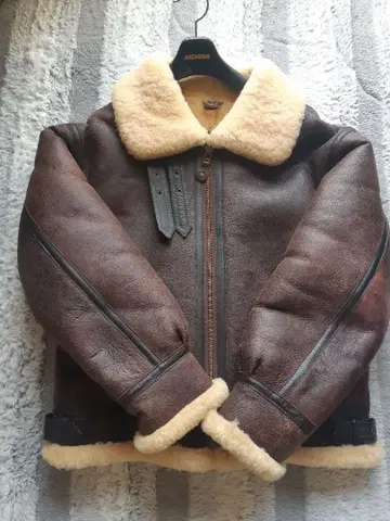 WIND ARMOR 23M5658 B-3 가죽 재킷 천연 가죽 리얼 가죽