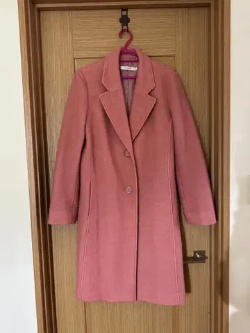 MOUSSY 핑크 체스터 코트 사이즈 1