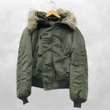 알파 90s 빈티지 N-2B ECW 파카 플라이트 자켓